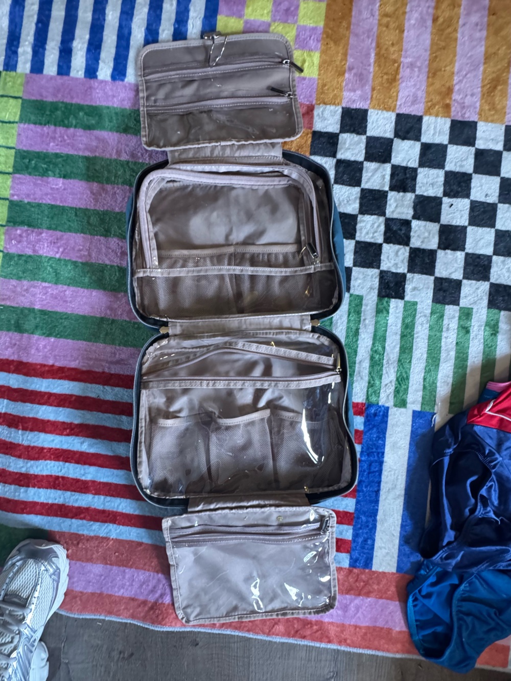 Travel Organizer Toiletry Bag - Teal